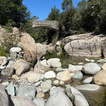 Maison De Jeannette En Pierre Poggiolo (Corsica)